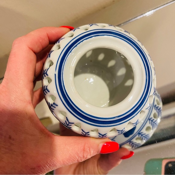 New Ceramic hand made candle holder & diffuser/lantern - Picture 5 of 7